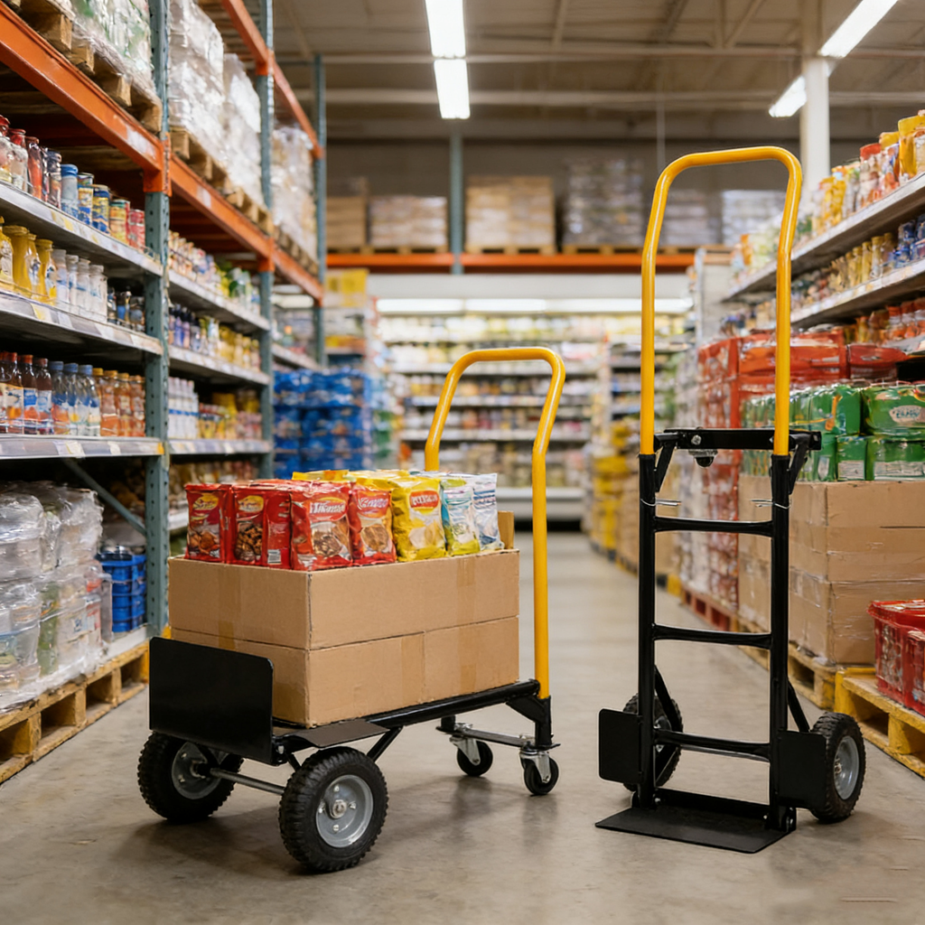 Heavy Duty Dual Purpose Hand Truck Dolly Cart
