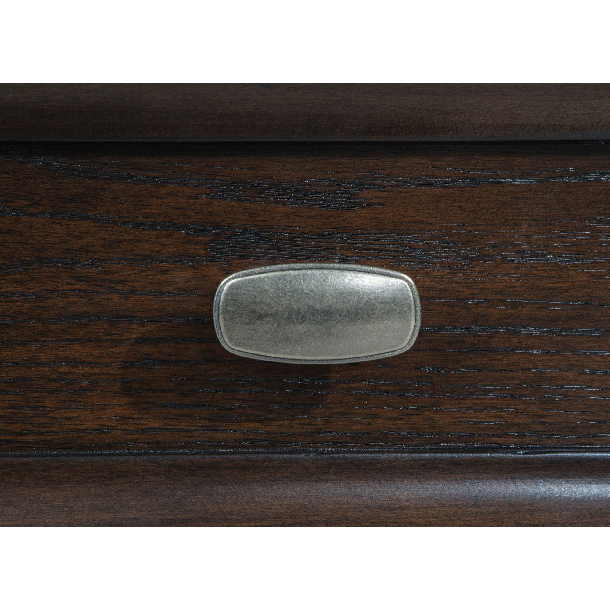 Berwick - 8 Drawer Dresser Cabinet With Felt Lined Drawers - Dark Oak