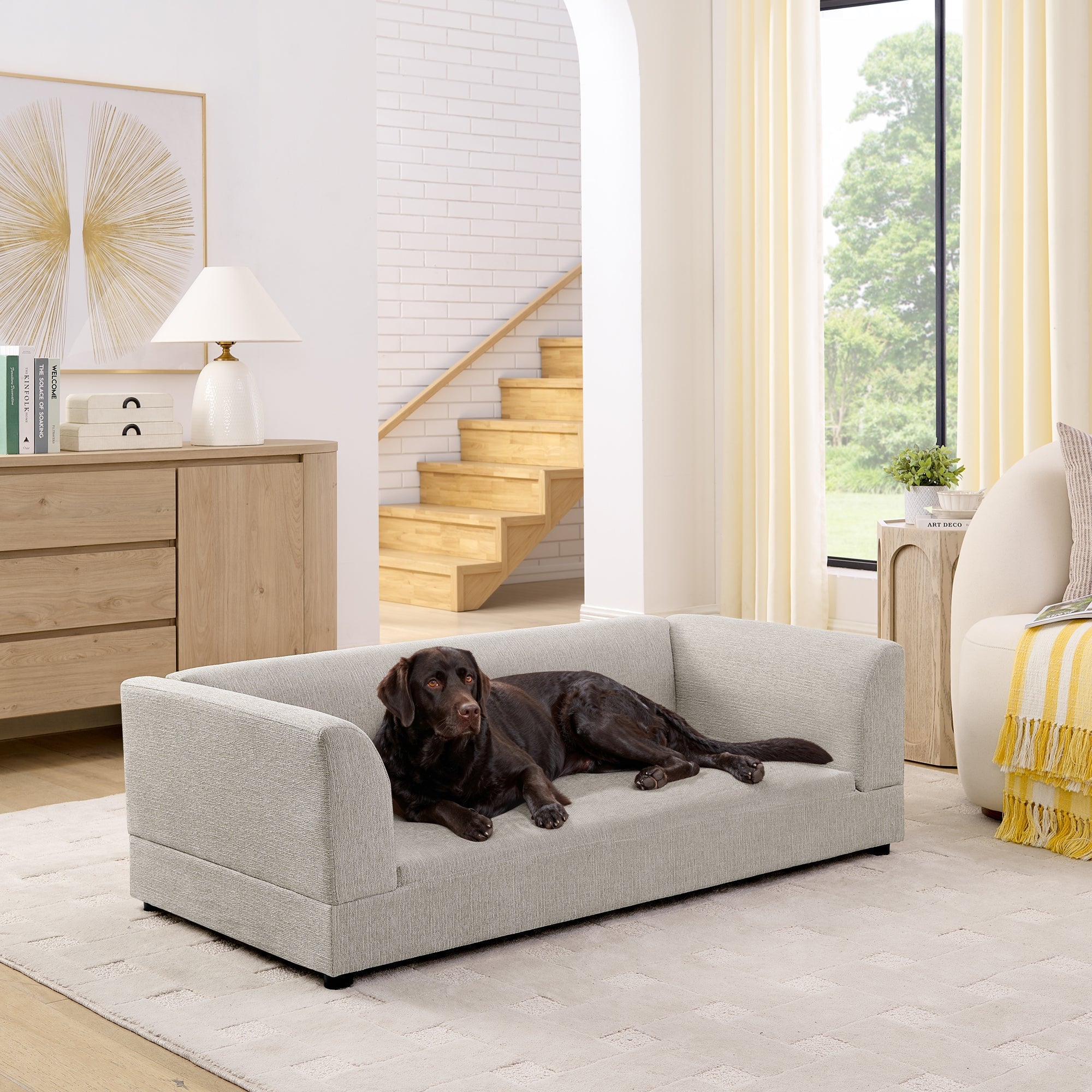 Comfortable Oversized Pet Sofa for Medium/Large Dogs