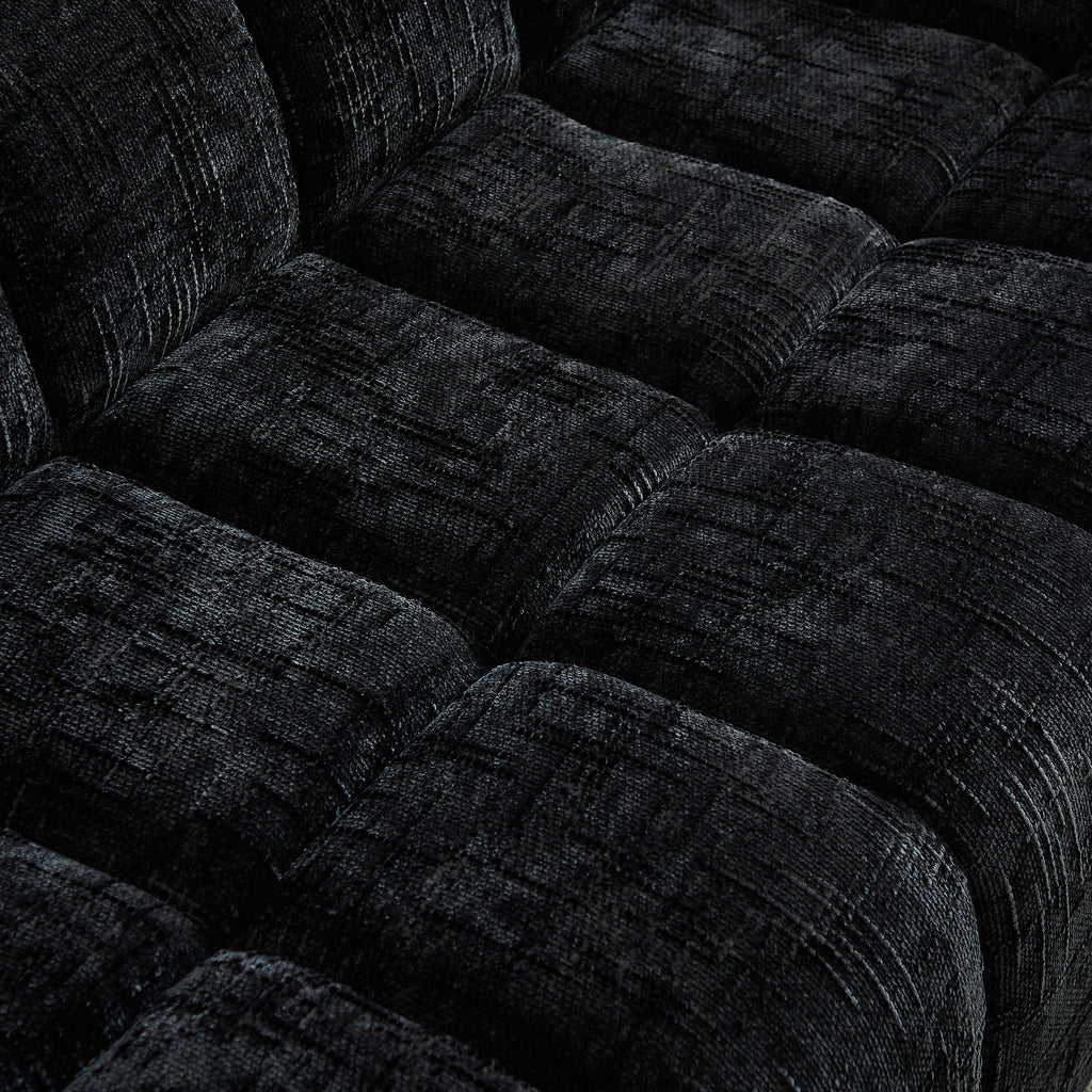 Modern Sofa With Piano Key Backrest