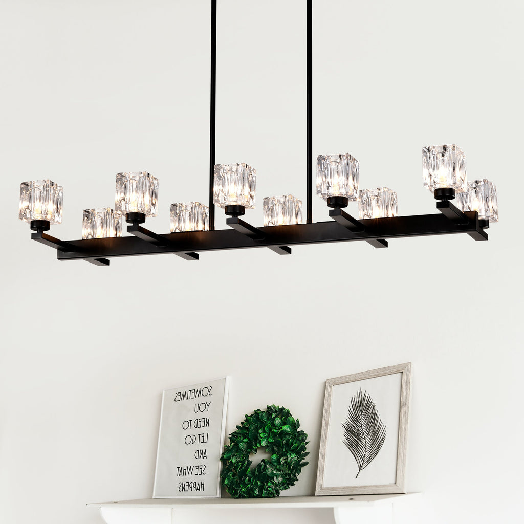 10-Light Chandelier for Dining Room