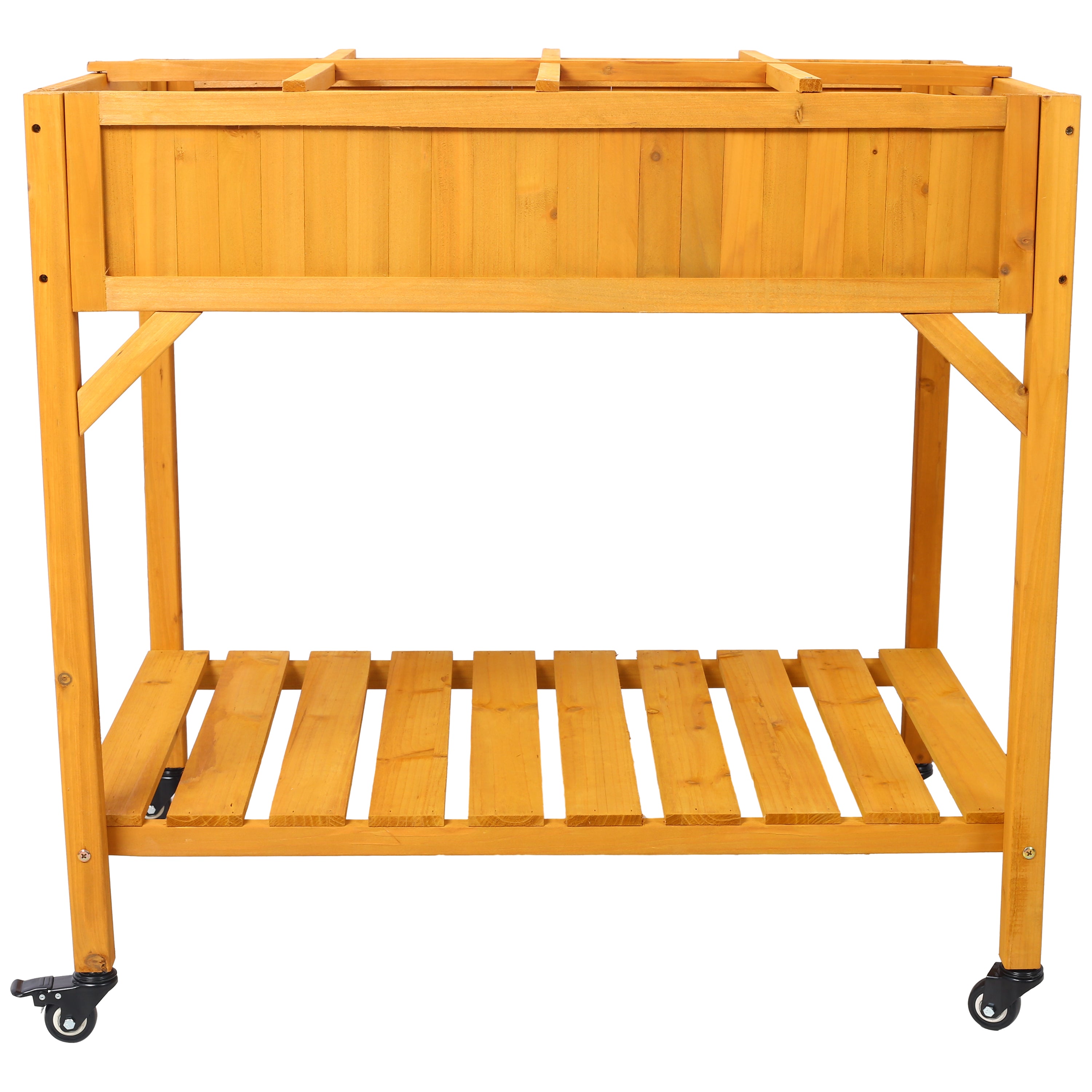 Elevated 8 Pocket Herb Garden Bed