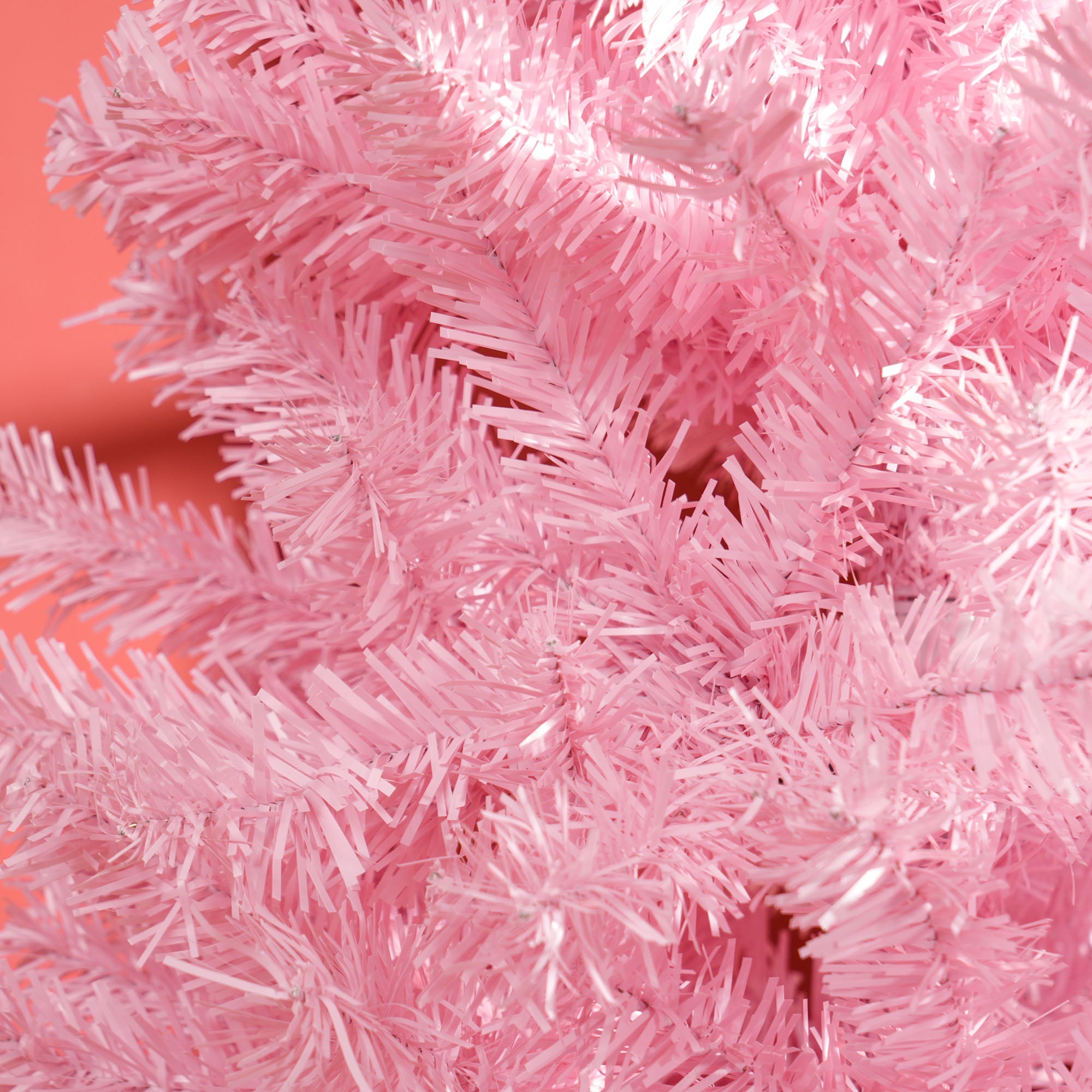 HOMCOM 8' Tall Unlit Slim Douglas Fir Artificial Christmas Tree
