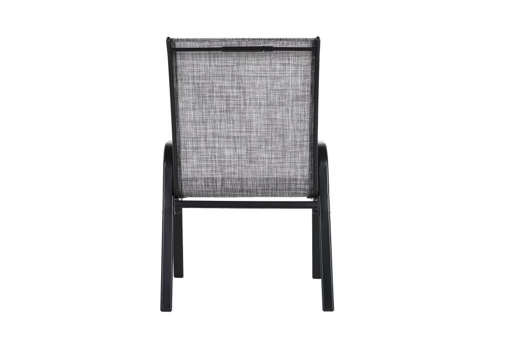6 Piece Patio Chairs With Breathable Textilene Fabric