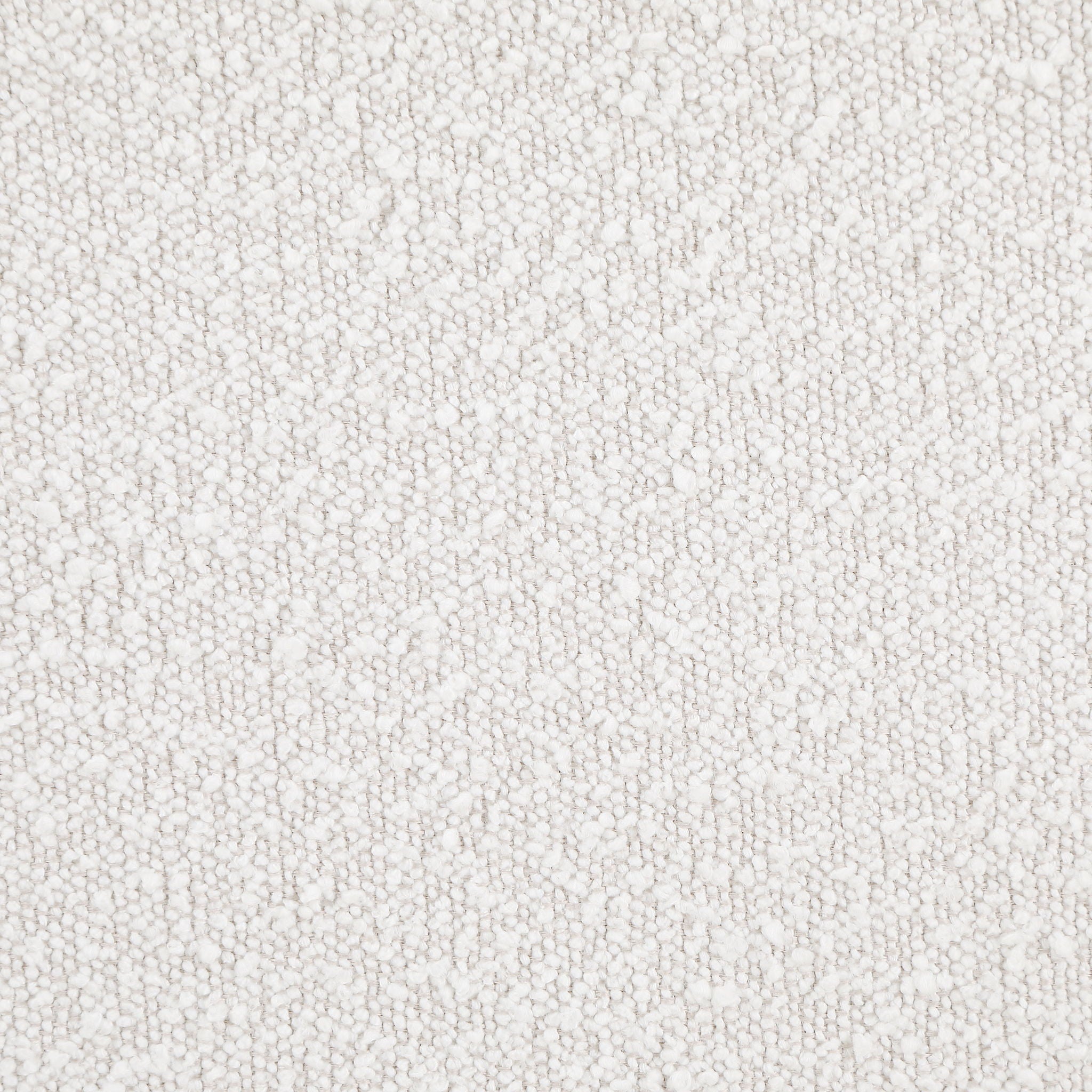 Knox Queen Bouclé Upholstered Platform Bed Cream