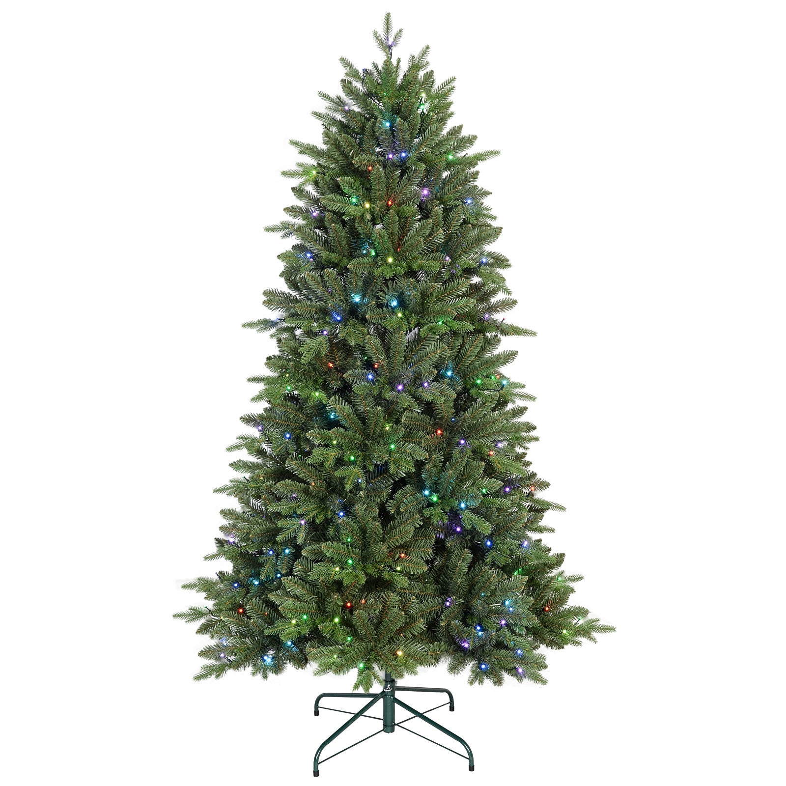 7FT Prelit Christmas Tree with 340 RGB LED Lights