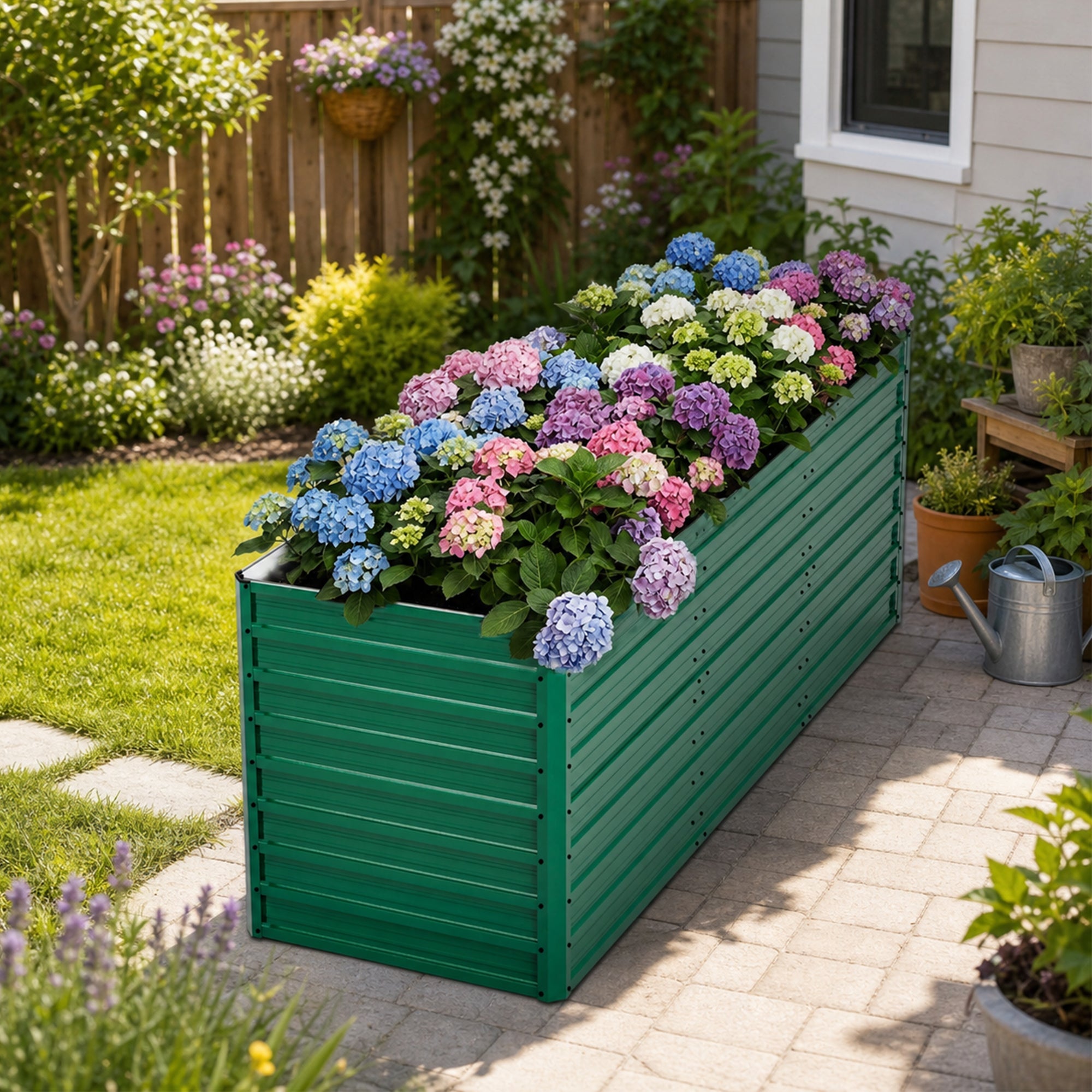 93.7" x 31.5" x 32.3" Raised Garden Bed Kit