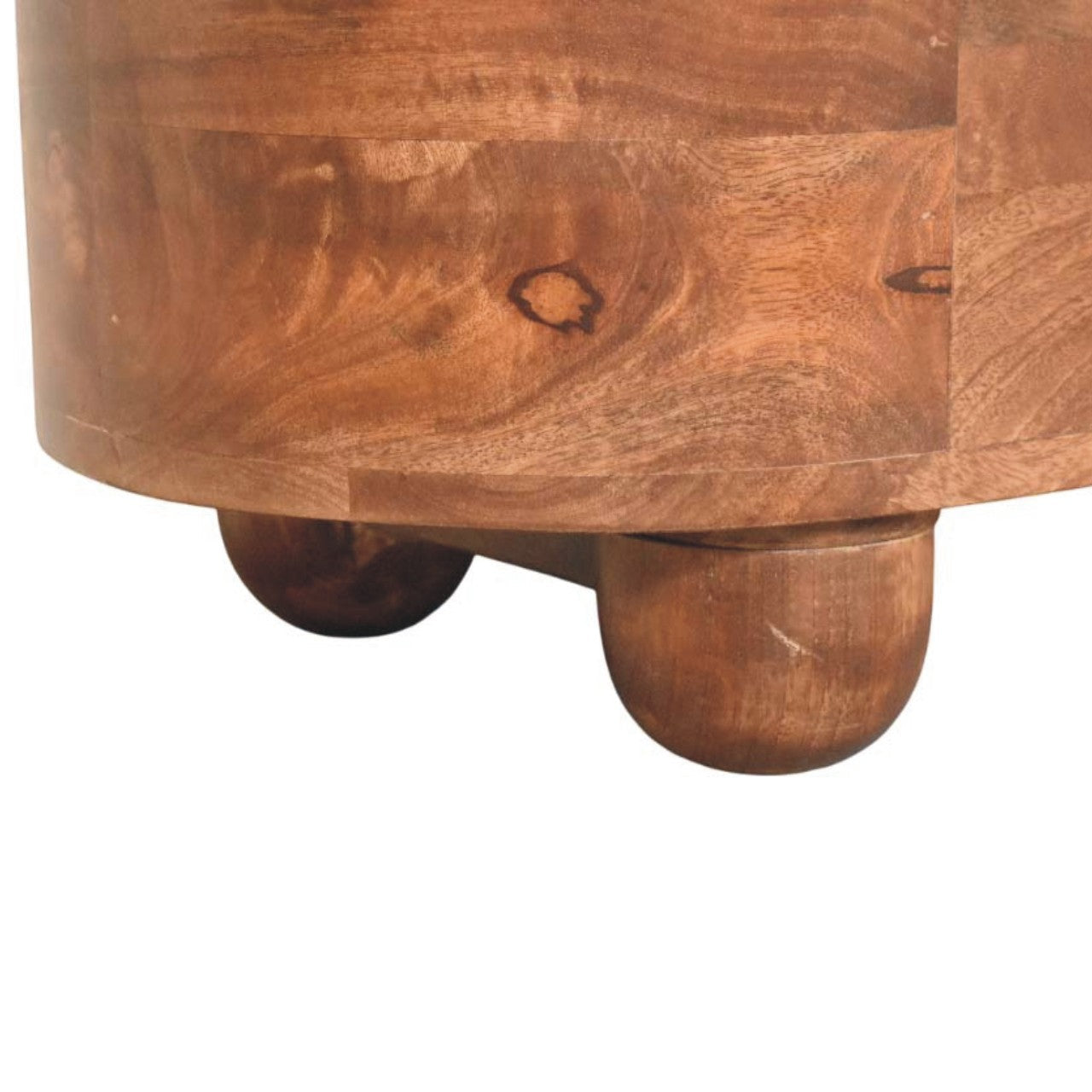 Solid Wood Curva Storage Trunk
