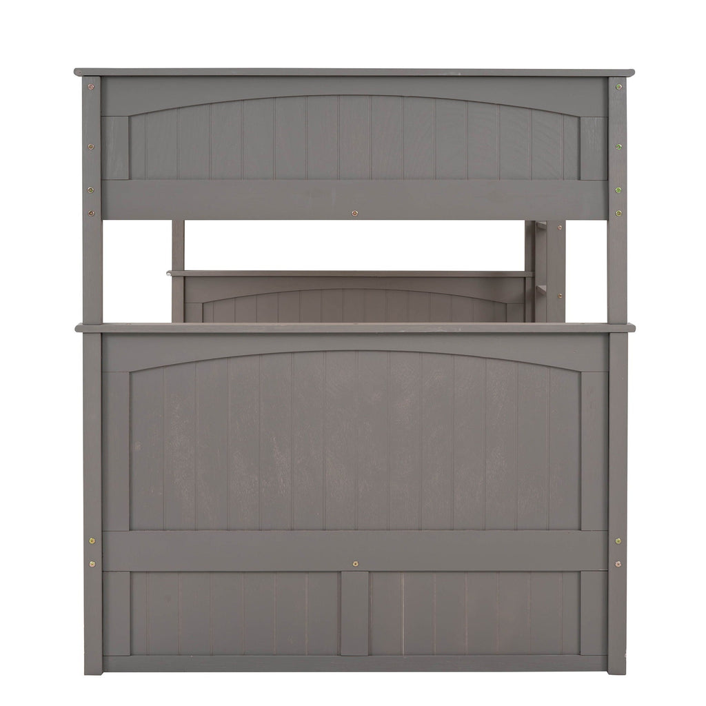 Bunk Bed With Twin Size Trundle, Guardrails