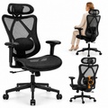 Ergonomic Office Chair with Adjustable Lumbar Support