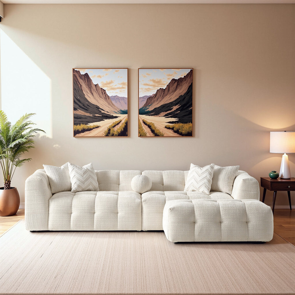 Alana Tufted Modular Sectional Sofa