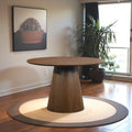 Palamedes Solid Wood Round Dining Table