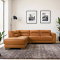Muncie L-Shaped Sofa with Plush Cushions