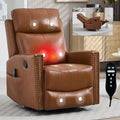 Deep Swivel Recliner and Massage Chair