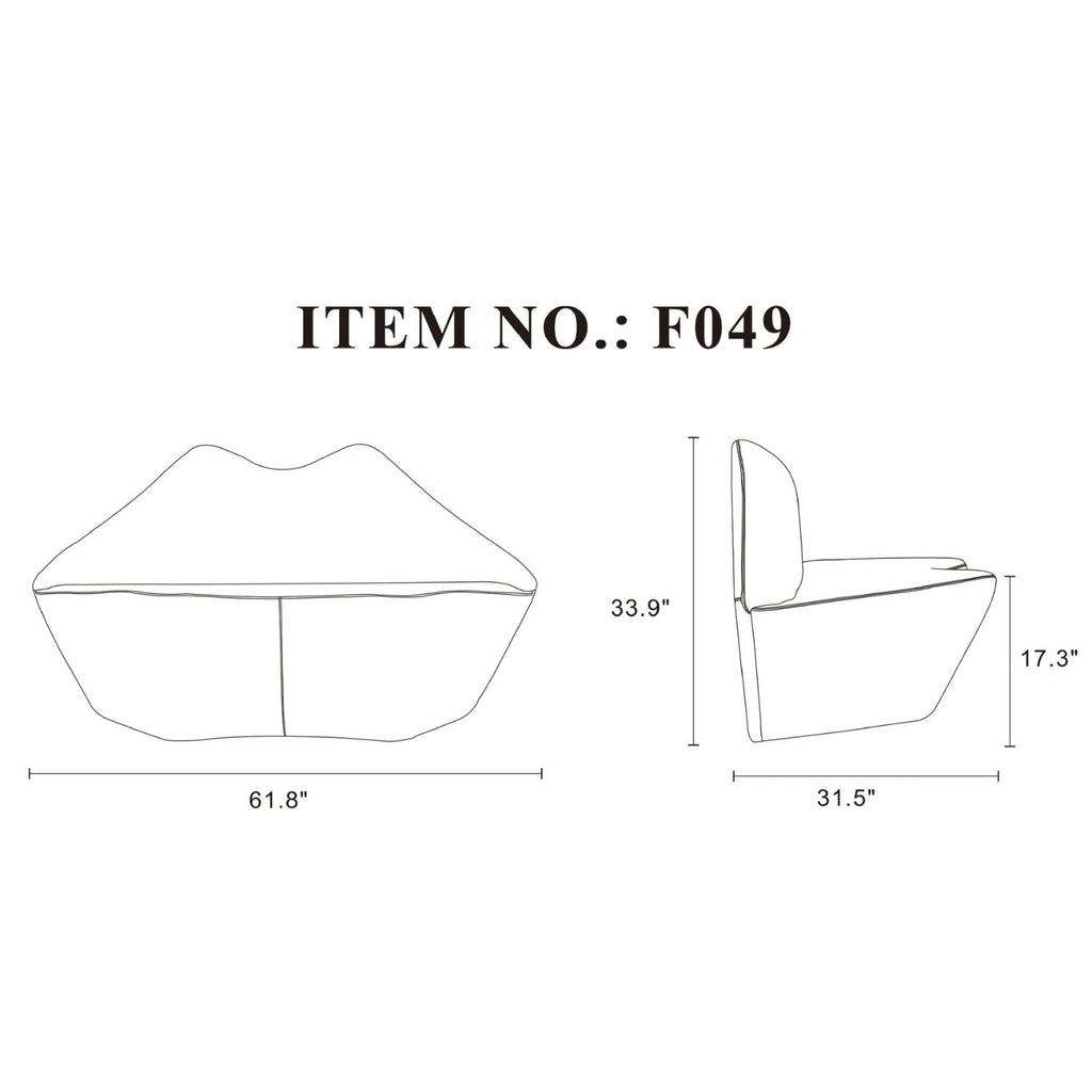 Kiss Loveseat