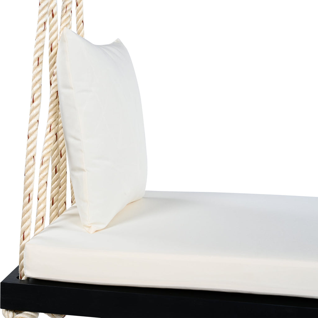 Patio Wooden Swing Chair Hanging Porch Swing Bench