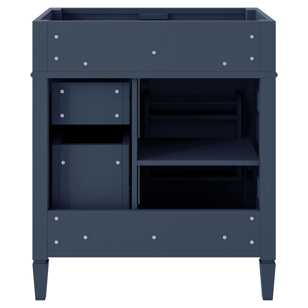Bathroom Vanity With 2 Drawers And Tip-Out Drawer, Storage Cabinet