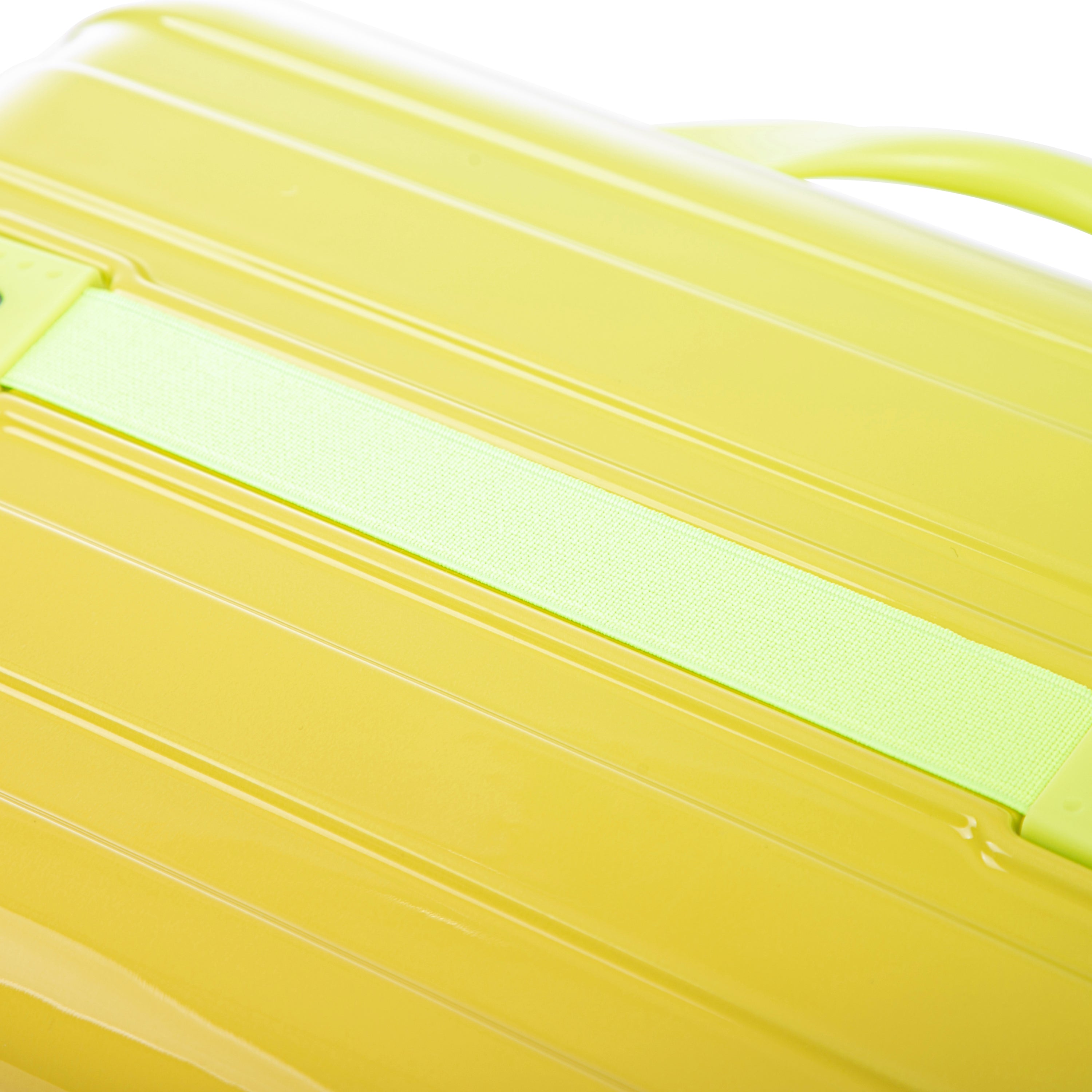 14'/20' 2-Piece PC Spinner Wheel Luggage Set with Gradient Color and Lock