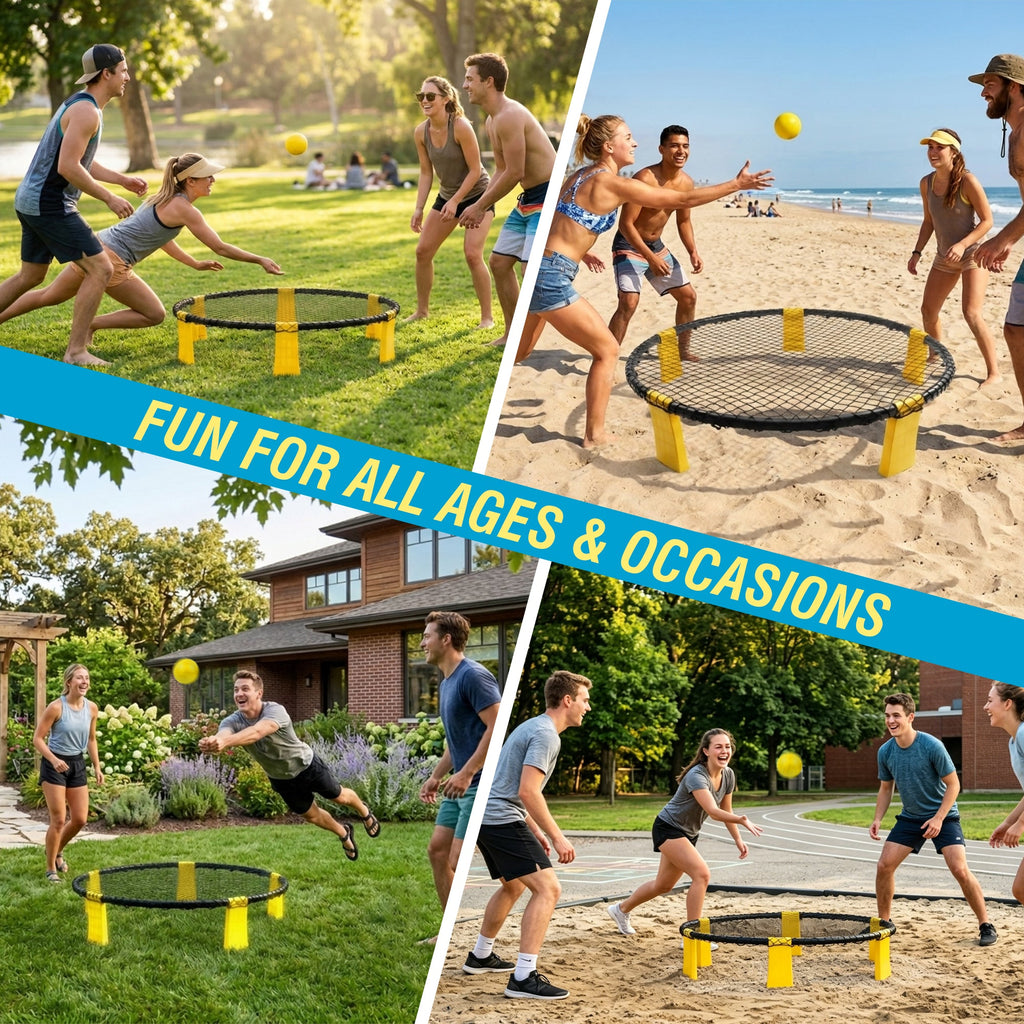 Outdoor Roundnet Game Set