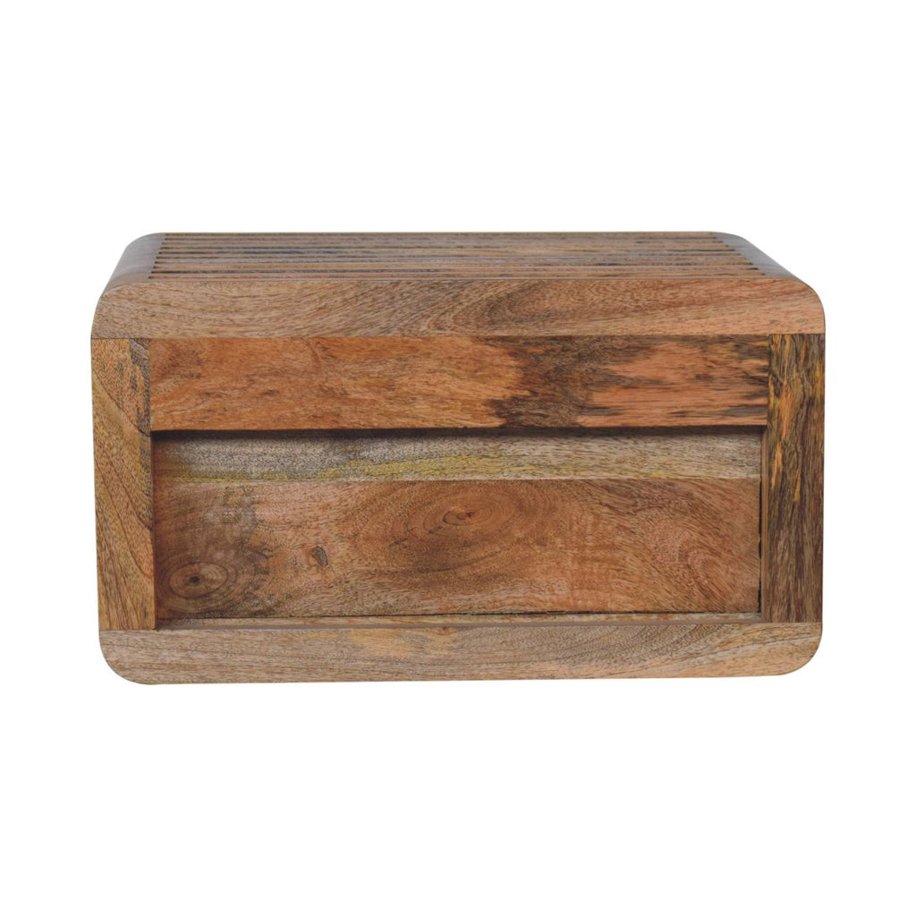 Soba Wall-Mounted Bedside, Open Storage