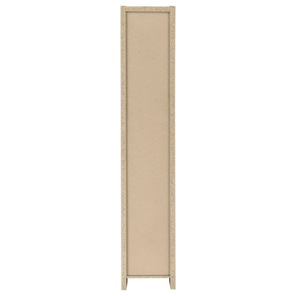 Eliam 71-inch 8-shelf Bookcase Cappuccino