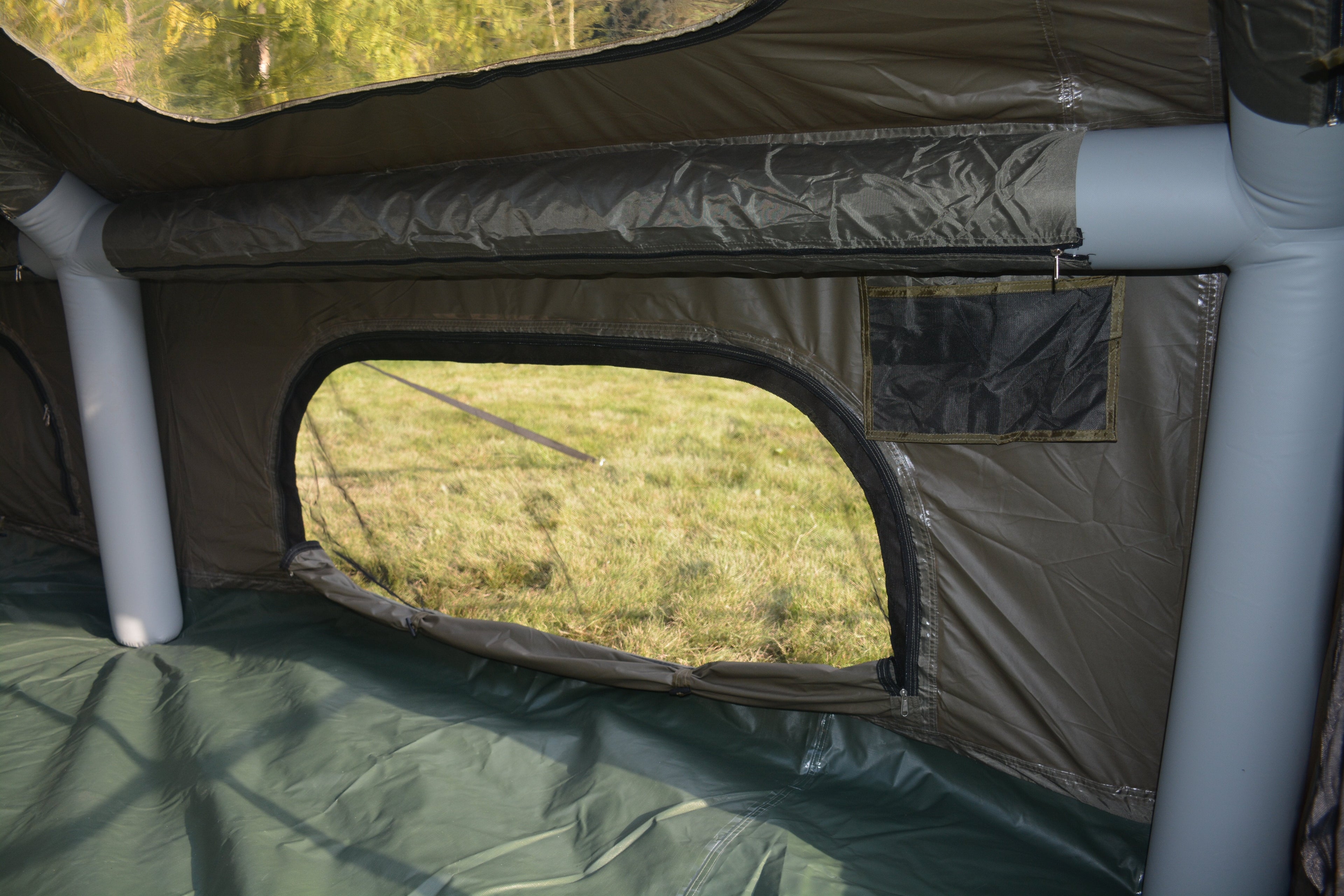 9.8 x 13ft Inflatable Camping Tent with Hand Pump