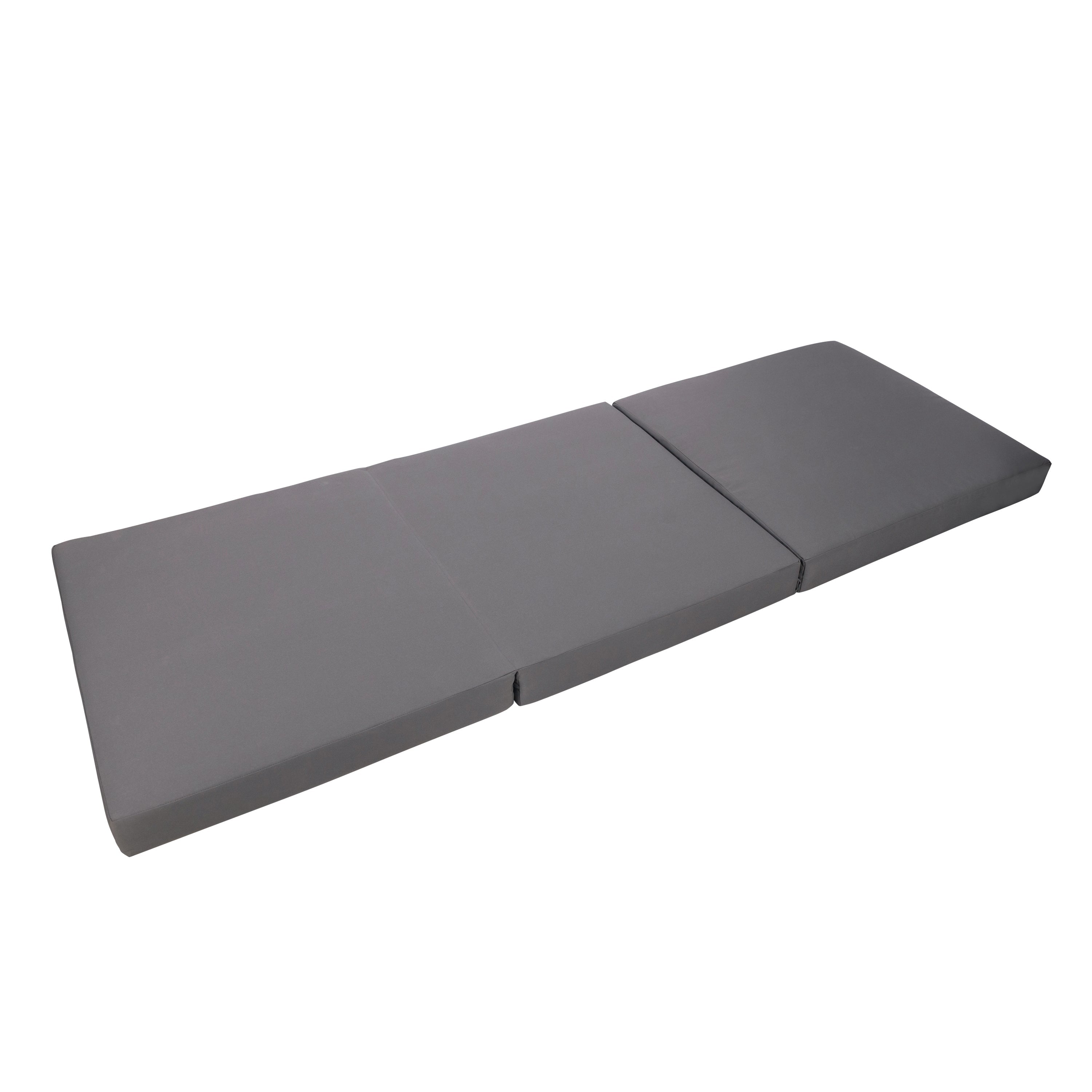 Gray Broadway Ian Chaise Lounge Cushion (Triple Folds)