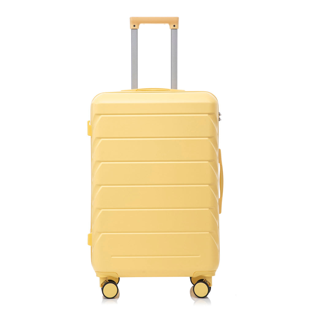 3 Pieces Set 20" / 24" / 28" Spinner Wheel Luggage With Combination Lock
