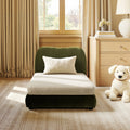 Roman Upholstered Modern Pet Bed