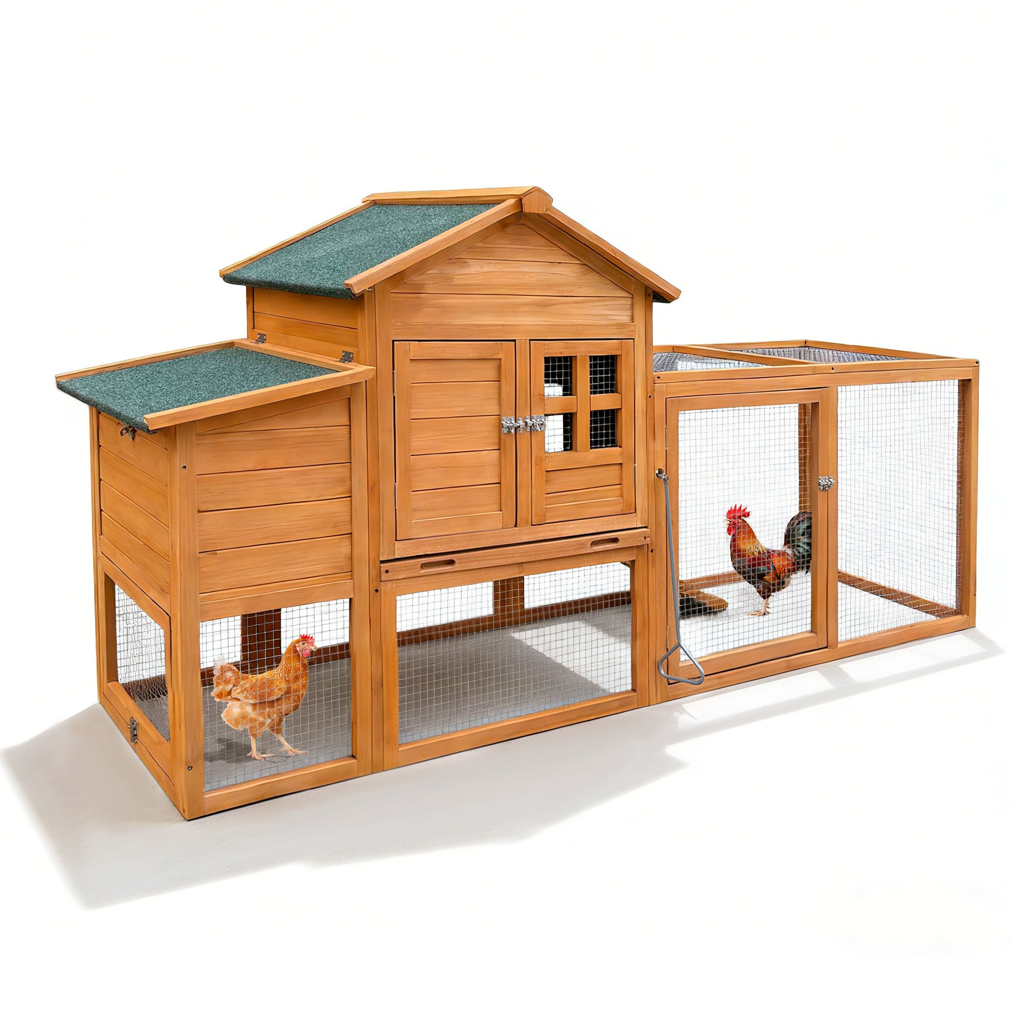 80" Chicken Coop with Nest Box