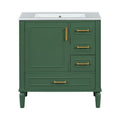 Traditional Bathroom Vanity Set With Soft Close Doors