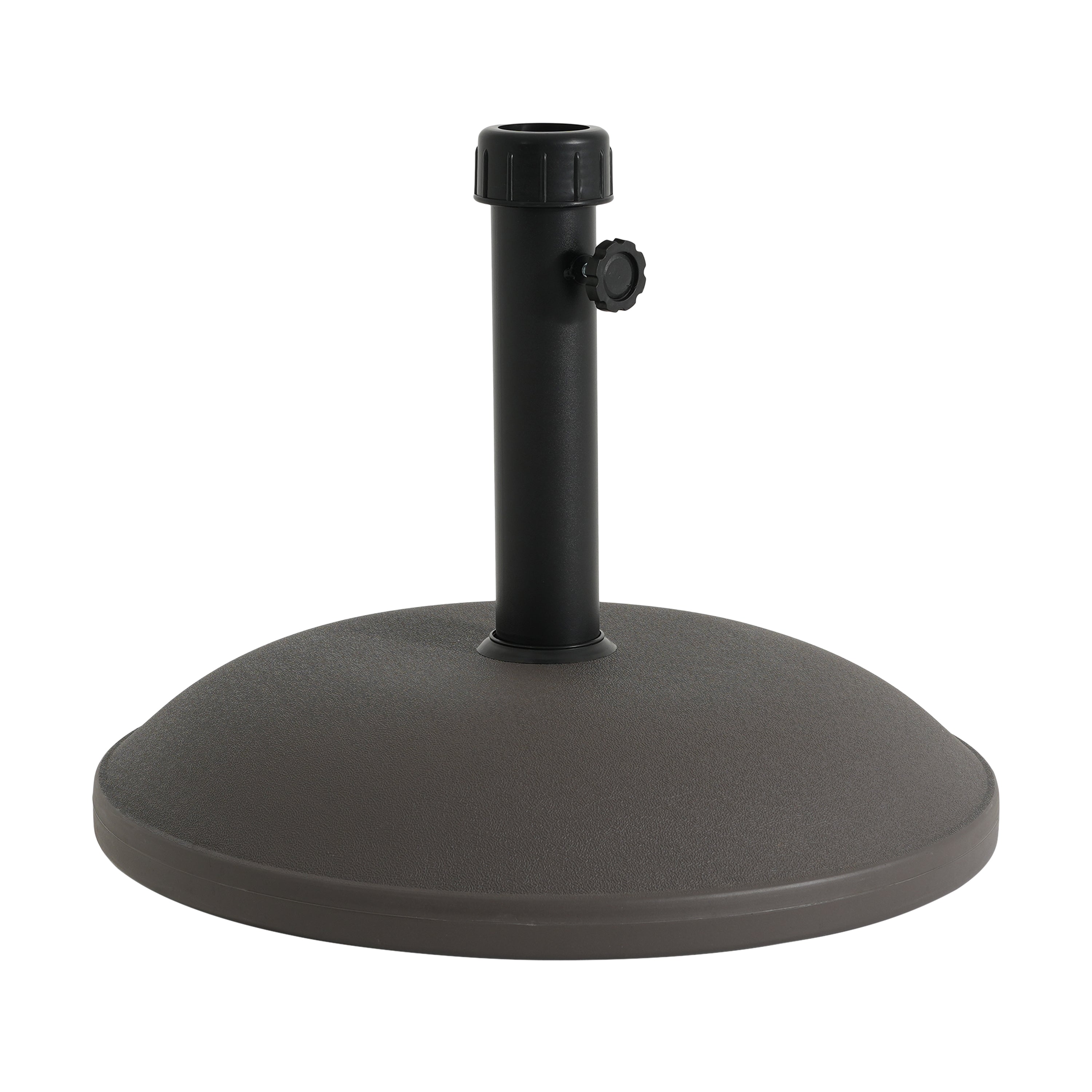 Ander Outdoor 68-Pound Round Umbrella Base - Brown