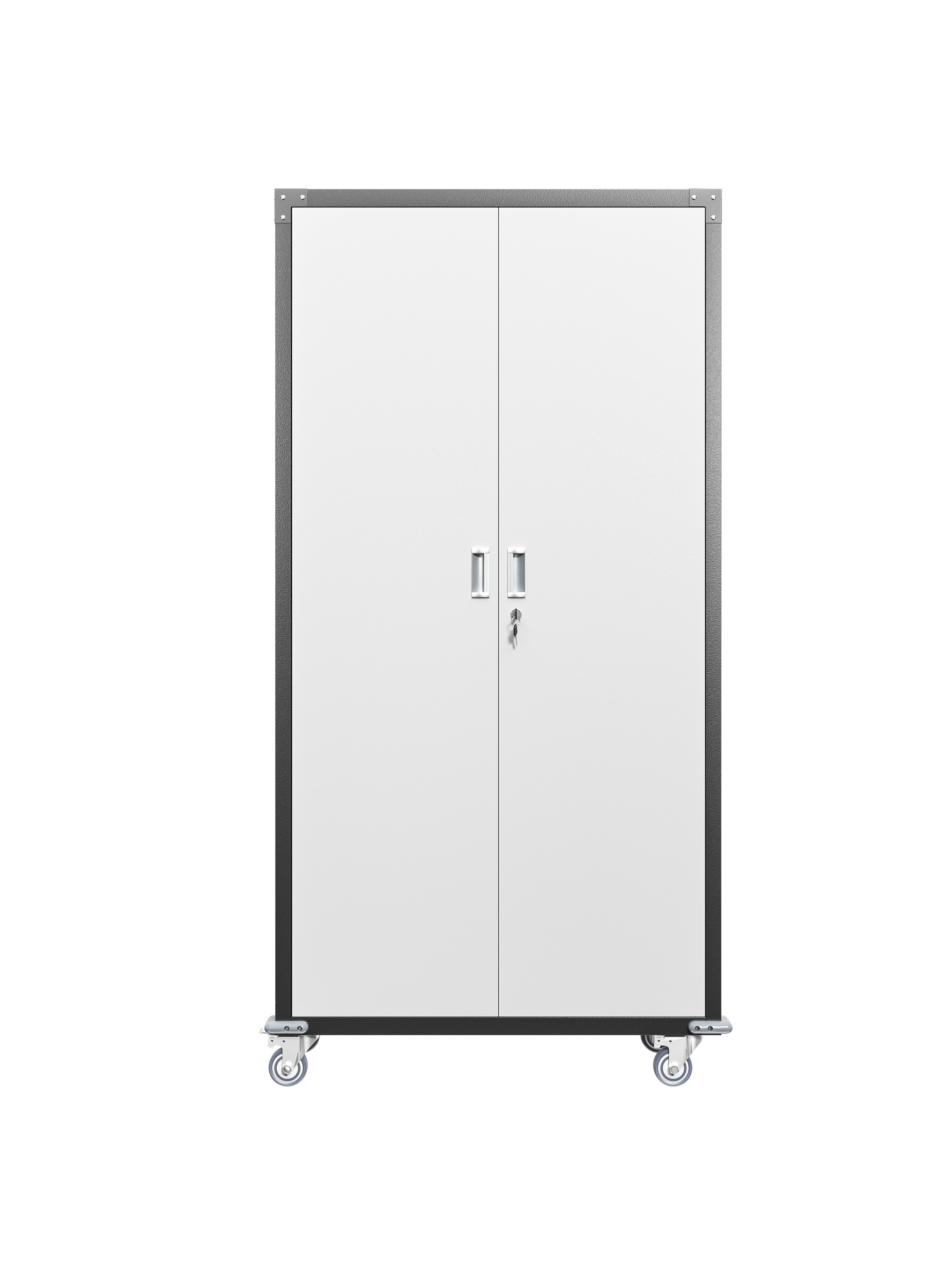Garage Storage Cabinets with Locking Doors and 4 Adjustable Shelves